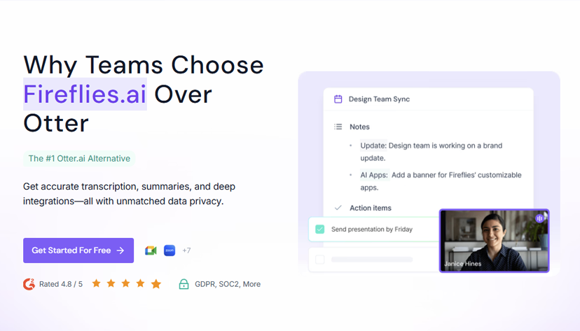 Otter.ai vs Fireflies.ai image