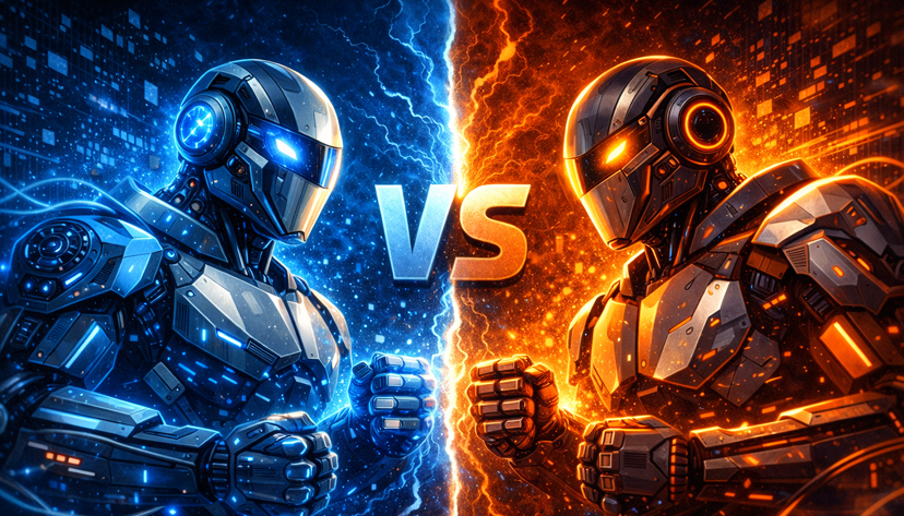 CrewAI vs. AutoGPT görseli